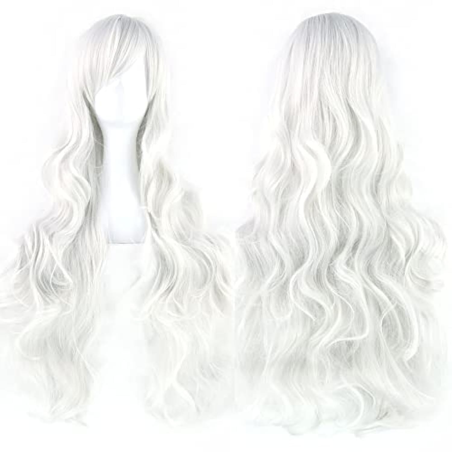 Anime Cosplay Long Black Hair - Halloween Neue Schwarze Katzen-Cosplay-Perücke für Frauen,