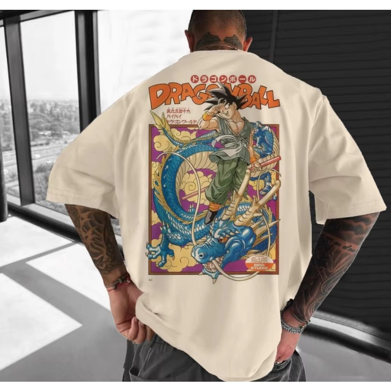 Dragon Ball Saiyan Armor - Dragon Ball Herren Anime Collaboration T-Shirt