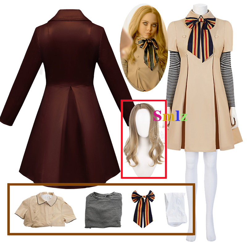 Anime Cosplay Ai - M3GAN Cosplay Braune Jacken Anime Cosplay