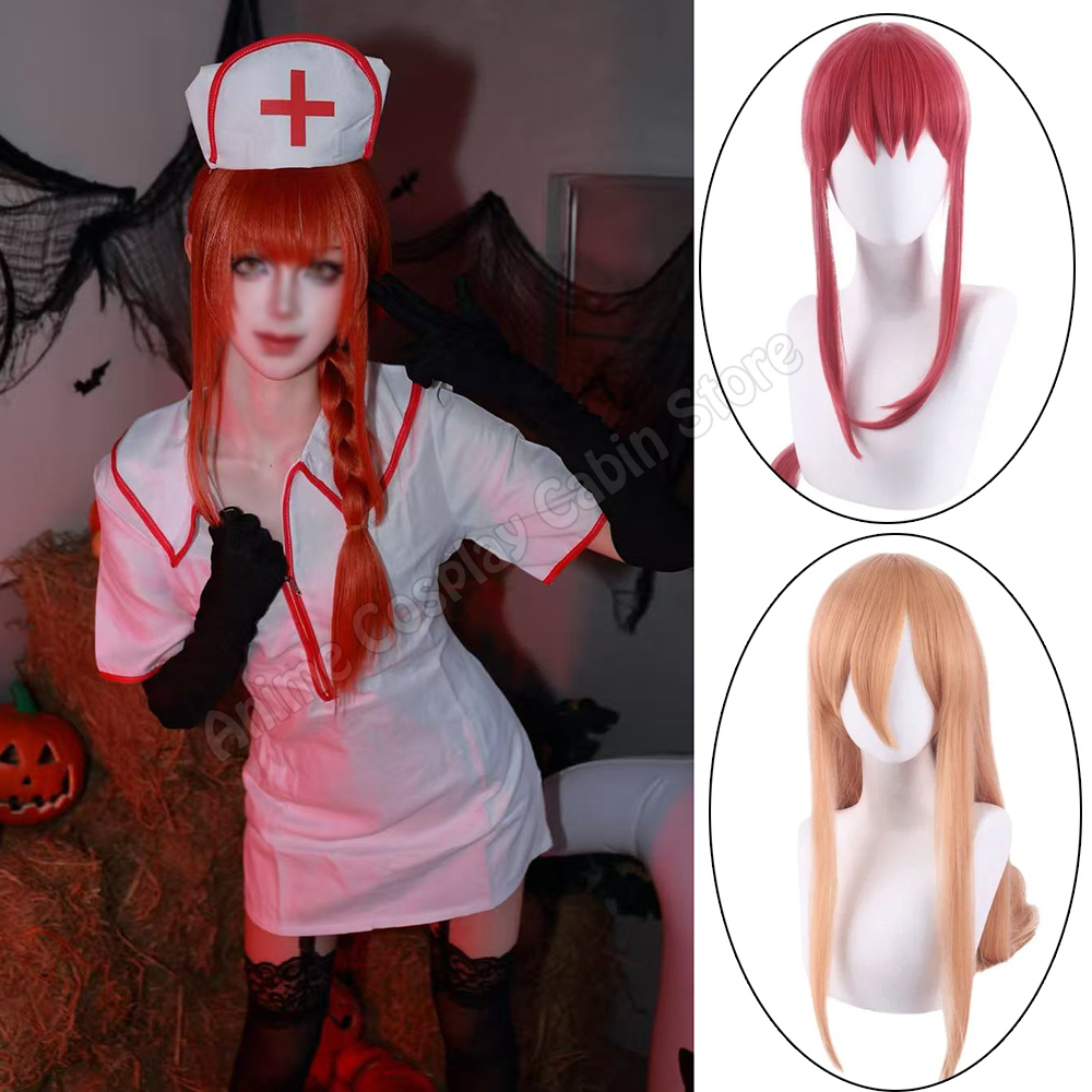 Anime Cosplay Nurse - Halloween-Kostüme Makima Krankenschwester Cosplay Anime Power