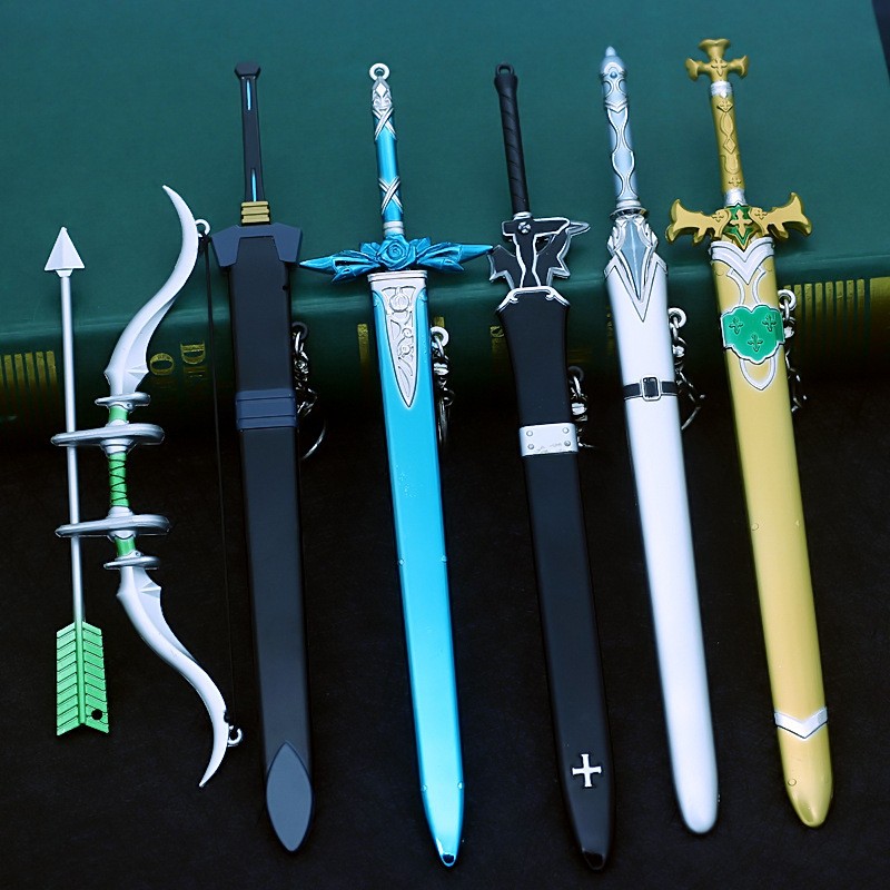 Sword Art Online Cape - 22 cm Elucidator Schwert Anime Art