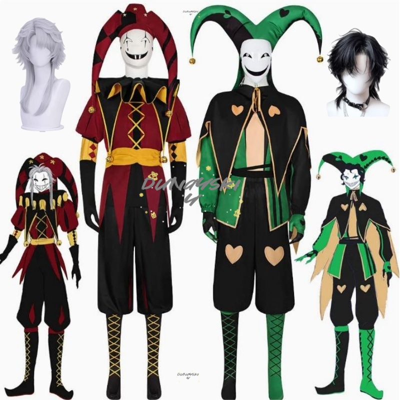 Anime And Cosplay Expo 2025 - Freak Circus Pierrot Cosplay Clown-Outfit Kostüm