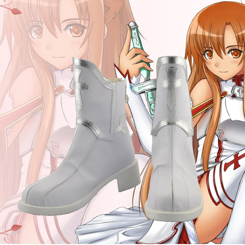 Sword Art Online Cape - Spiel Anime Cosplay Schuhe Yuuki Asuna