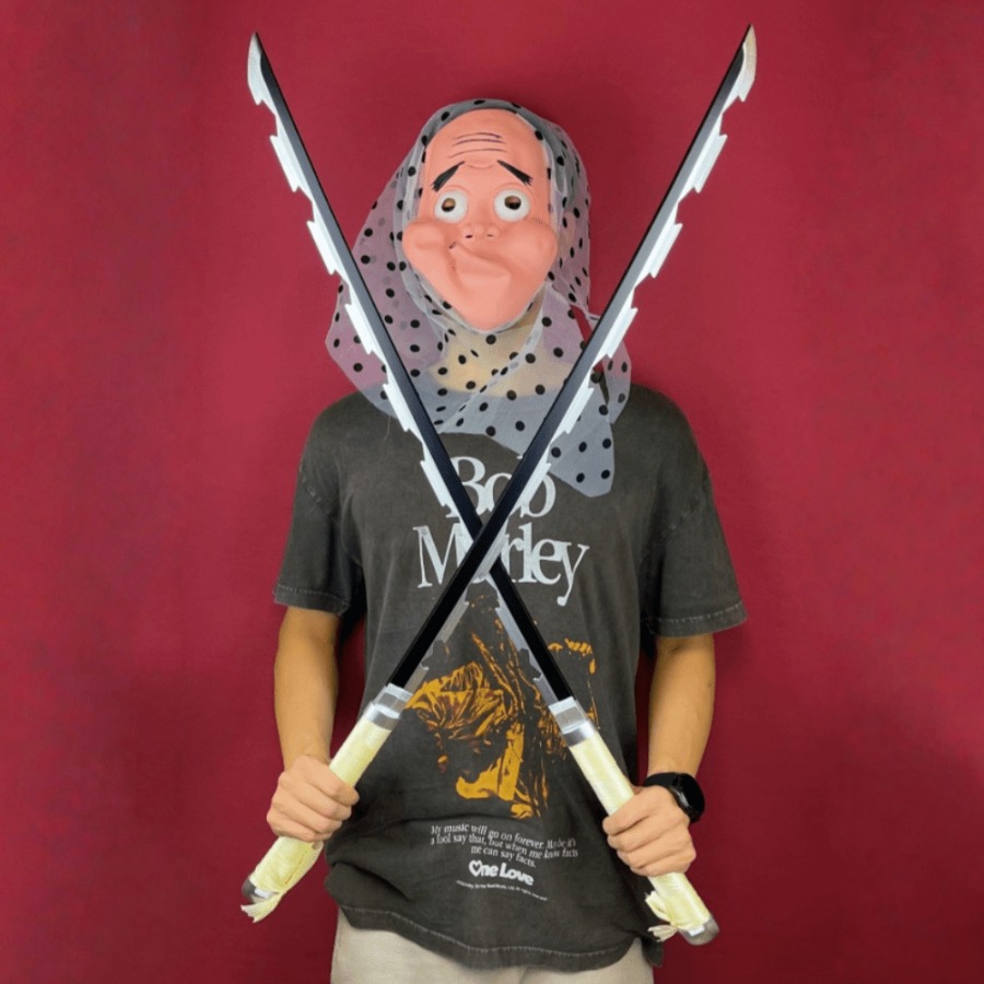 Anime Cosplay Katana - 40 Zoll Dämon Sayaer Inosuke Katana