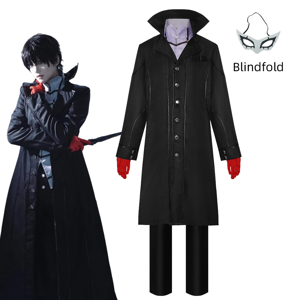 Anime Cosplay With Mask - Joker Ren Amamiya Cosplay Kostüm Persona