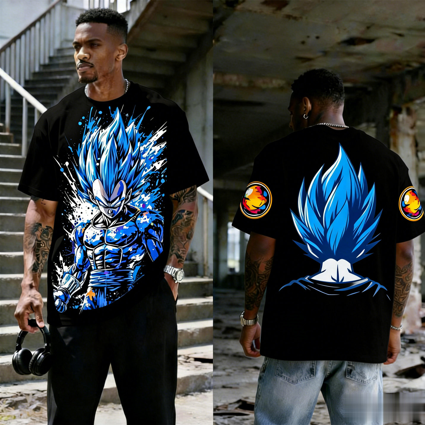 Dragon Ball Saiyan Armor - 2026 Dragon Ball Vegeta Bedrucktes, trendiges,