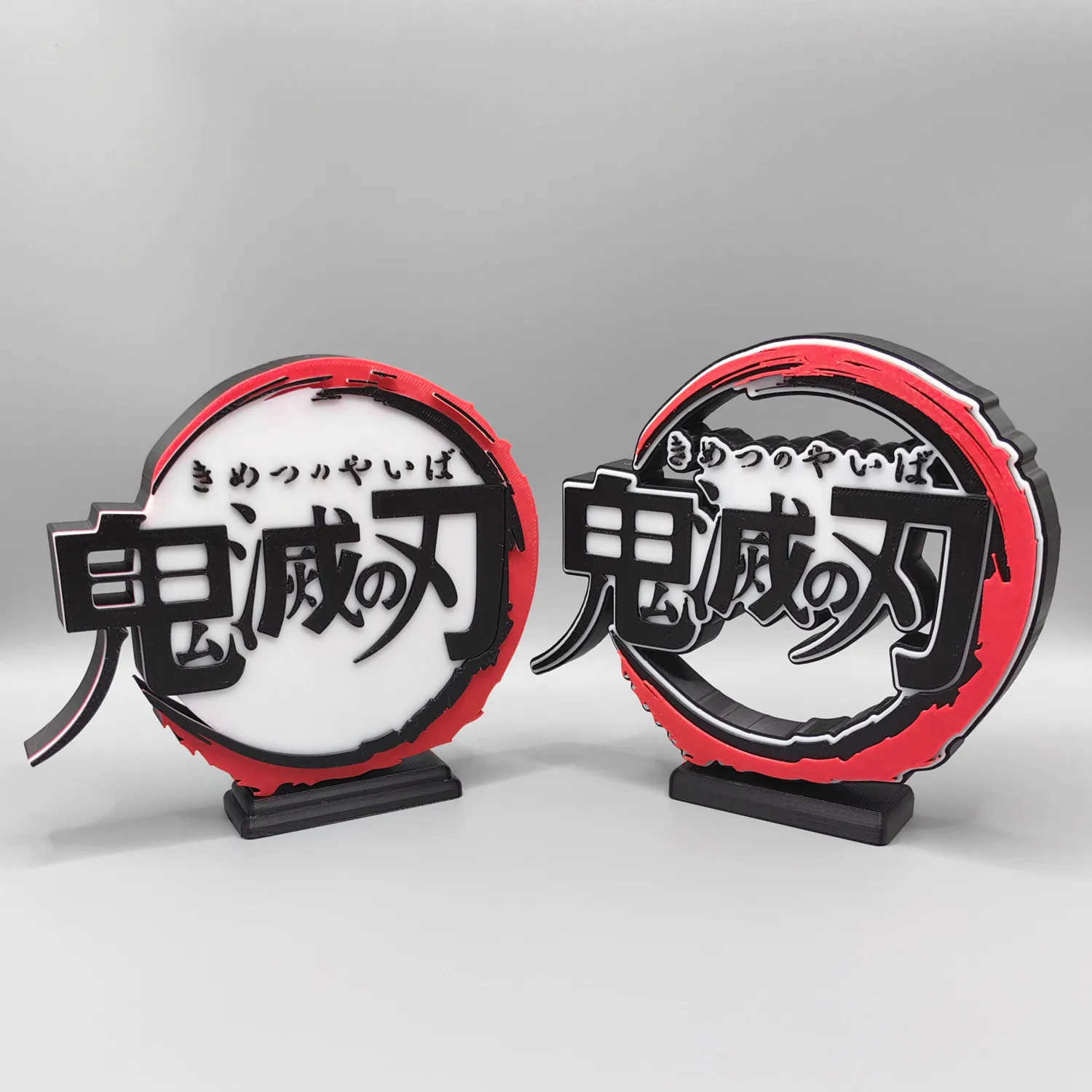 Anime Kimetsu No Yaiba 3D Logo – Anime Cosplay Title Bewertung und Preis