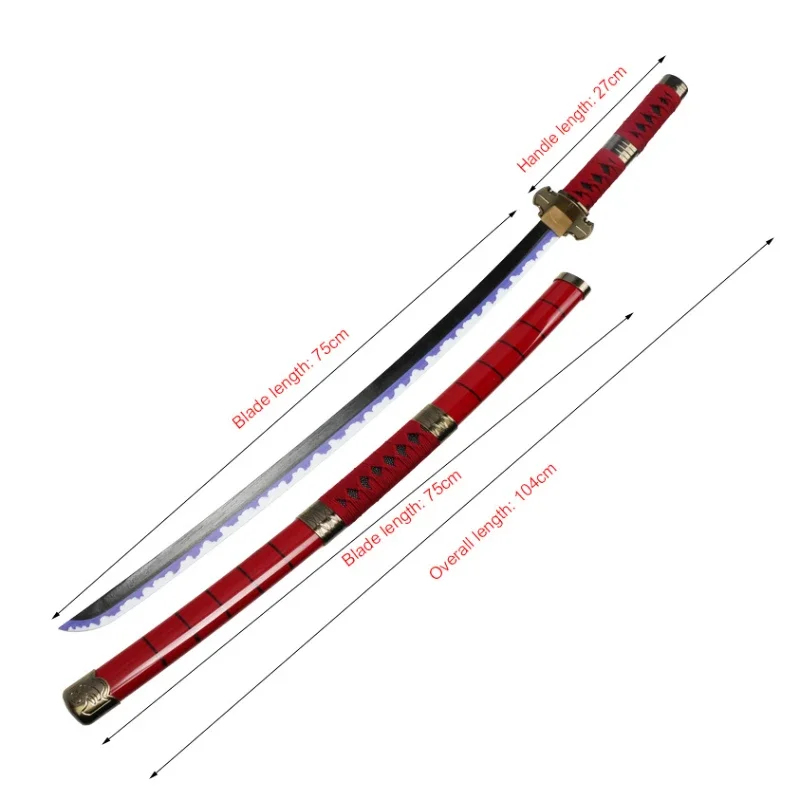 2026 Roronoa Zoro Katana Anime – Anime Cosplay Katana Bewertung und Preis