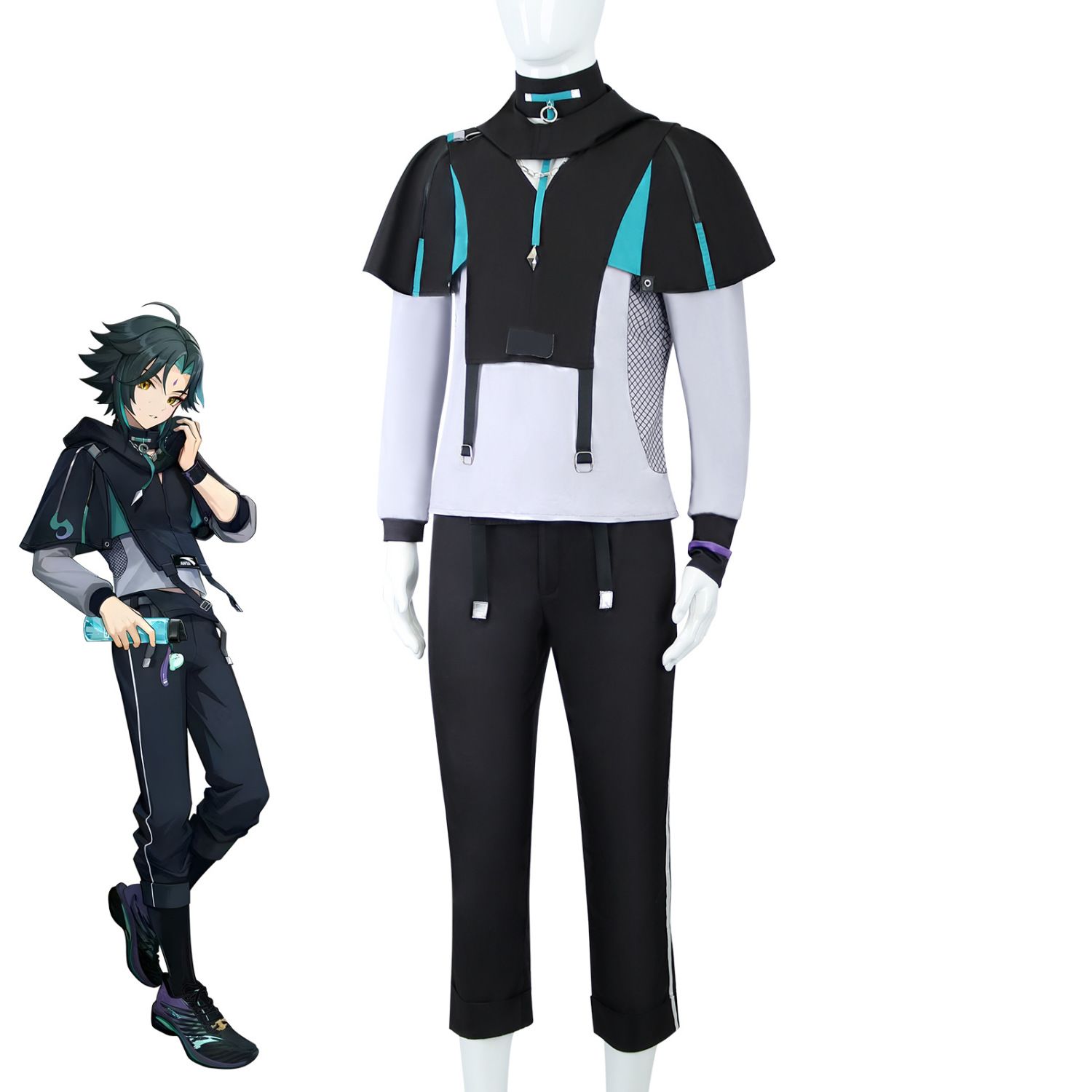 Halloween XIAO Kostüme Spiel G – Anime Cosplay Male Bewertung und Preis