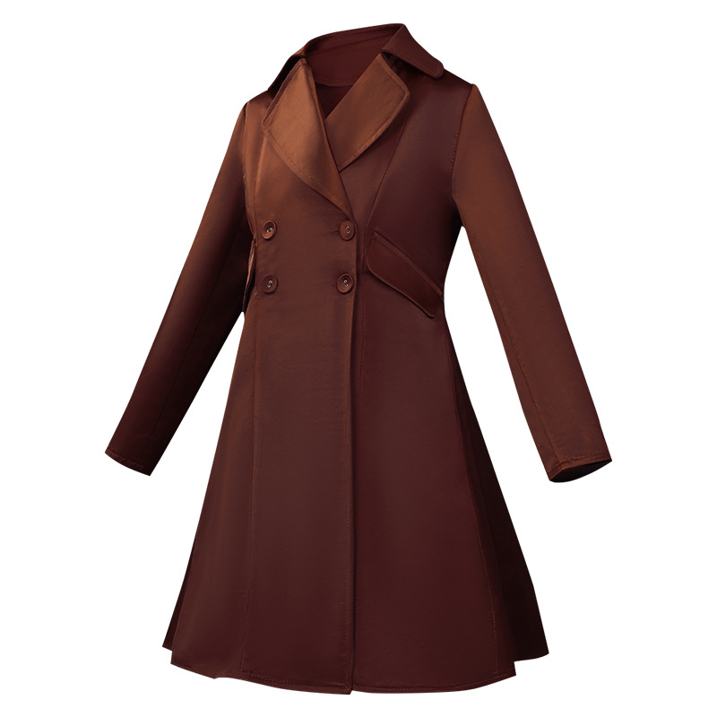 M3GAN Cosplay Braune Jacken An – Anime Cosplay Ai Bewertung und Preis