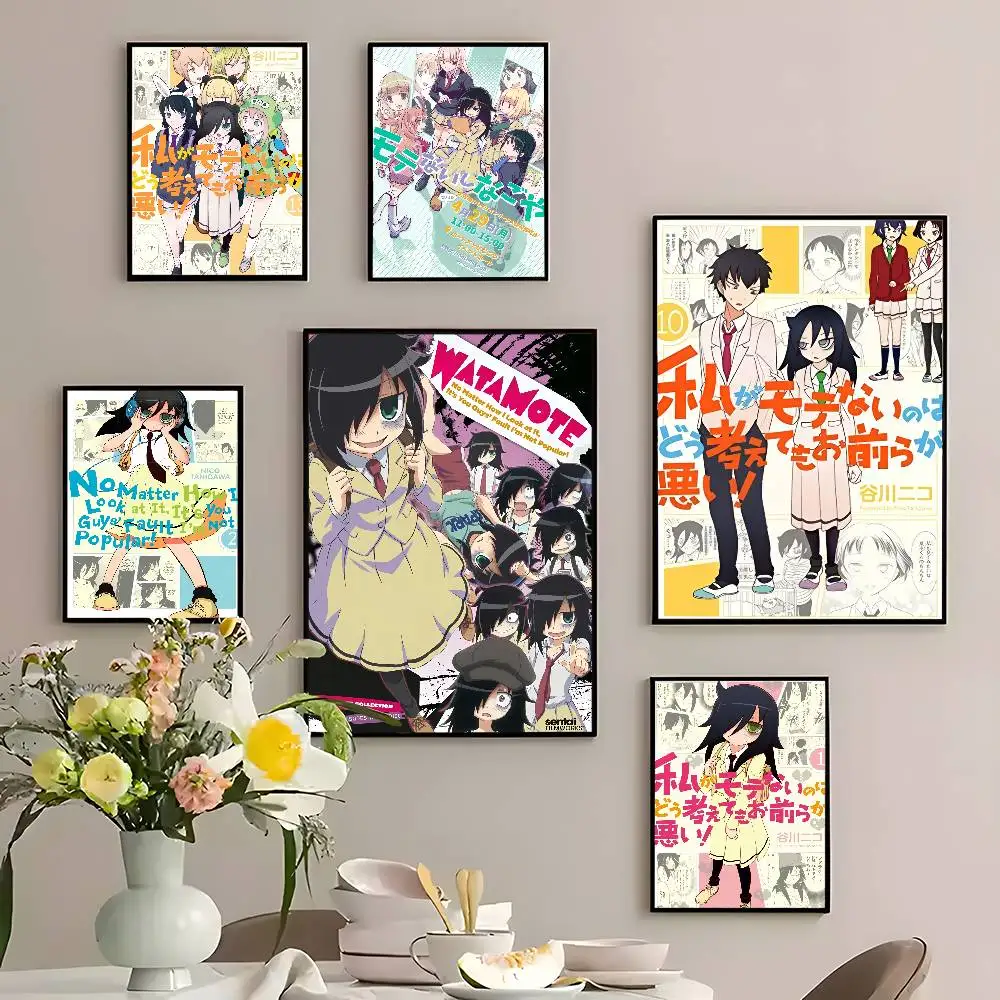 Anime W-Watamote Kuroki Tomoko – Anime Cosplay Wallpaper Bewertung und Preis