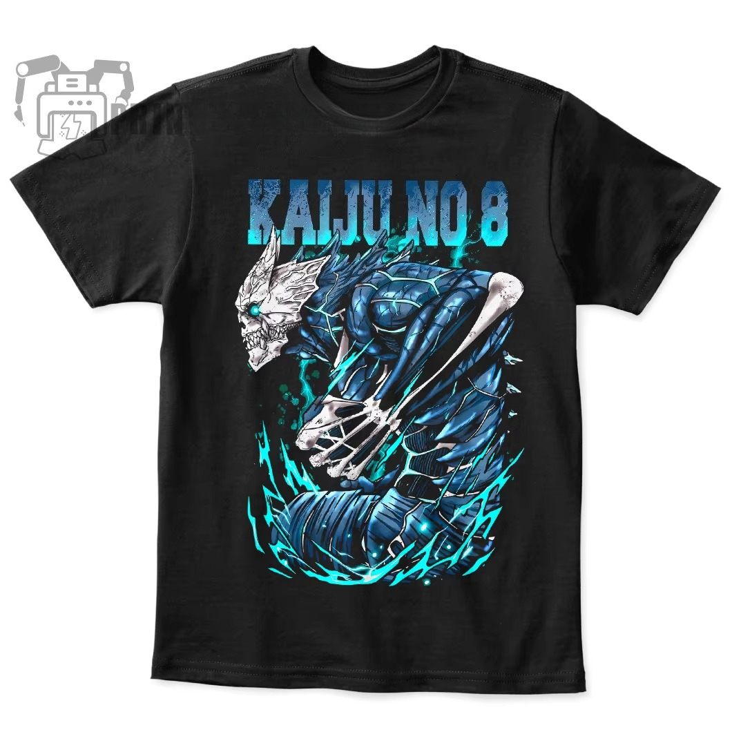 2026 Sommer Kaiju No 8 T-Shirt – Anime Cosplay Title Bewertung und Preis