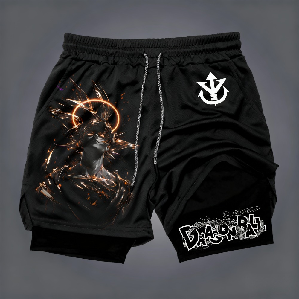 Dragon Ball Herren-Shorts mit  – Dragon Ball Saiyan Armor Bewertung und Preis