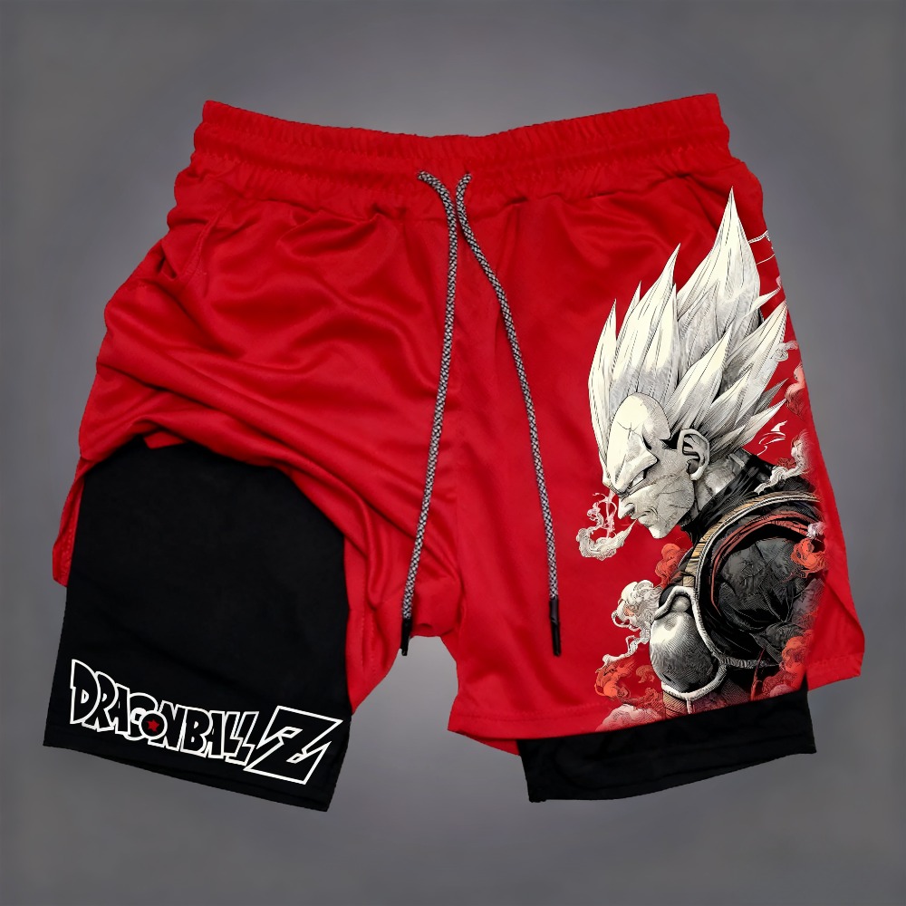 Dragon Ball Herren-Shorts mit  – Dragon Ball Saiyan Armor Bewertung und Preis