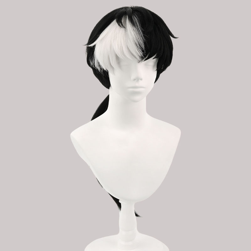 Game Ace Attorney Simon Blackq – Anime Cosplay Long Black Hair Bewertung und Preis