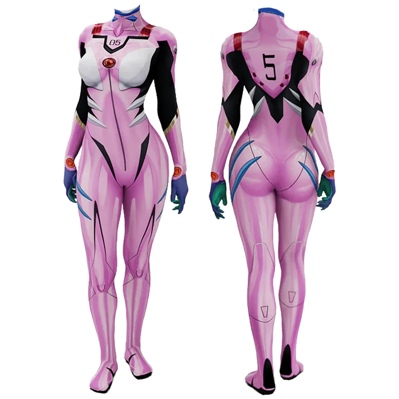 Anime EVA 05 Makinami Cosplay  – Anime Cosplay Girls Bewertung und Preis