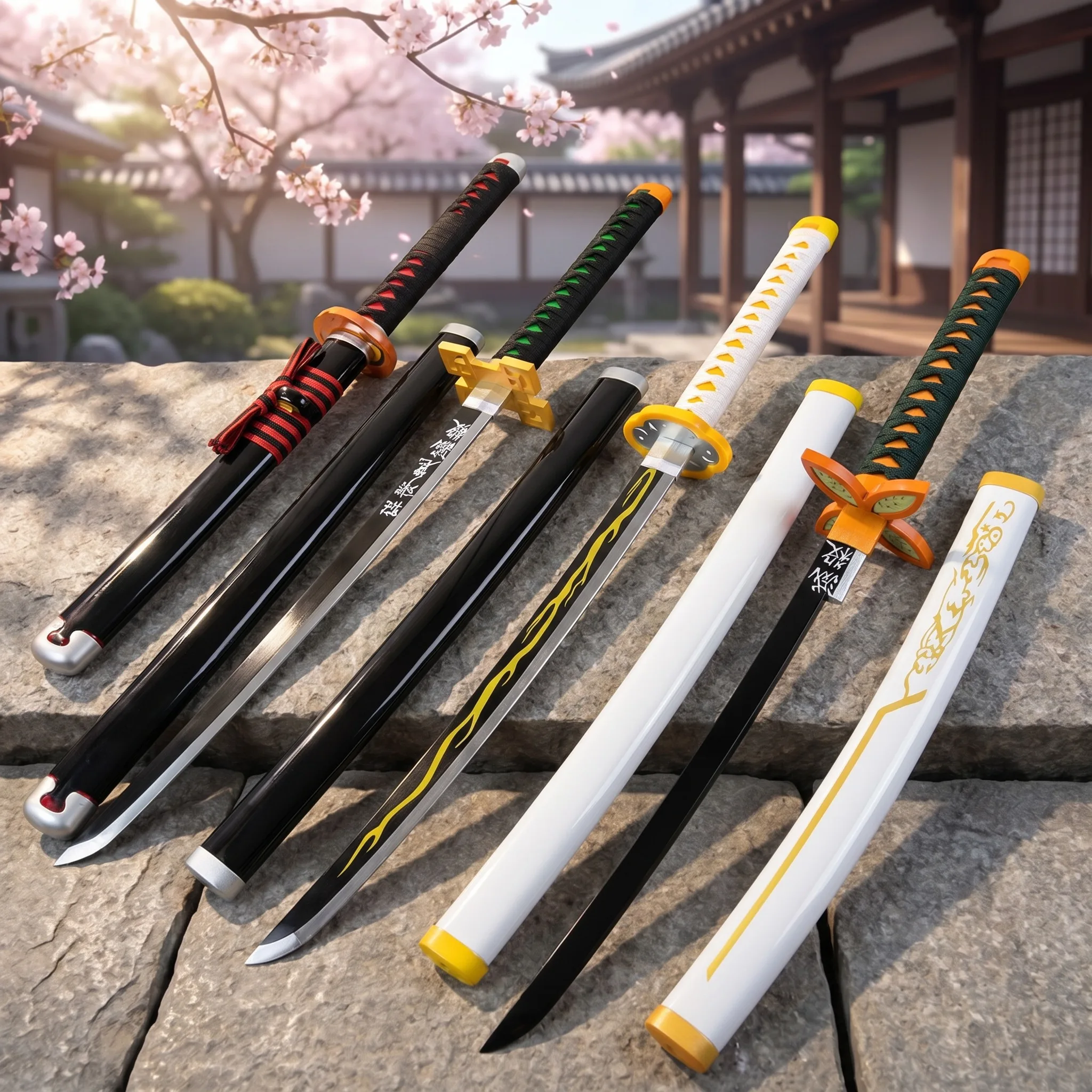 72 104cm Demon Slayer Katana T – Anime Cosplay Katana Bewertung und Preis