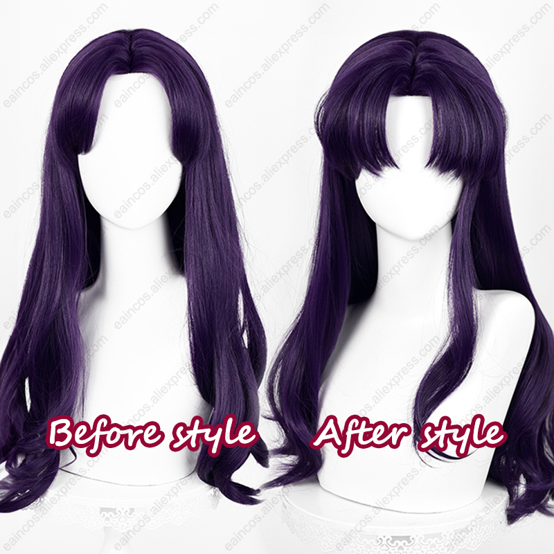 EVA Misato Katsuragi Cosplay P – Anime Cosplay Long Black Hair Bewertung und Preis