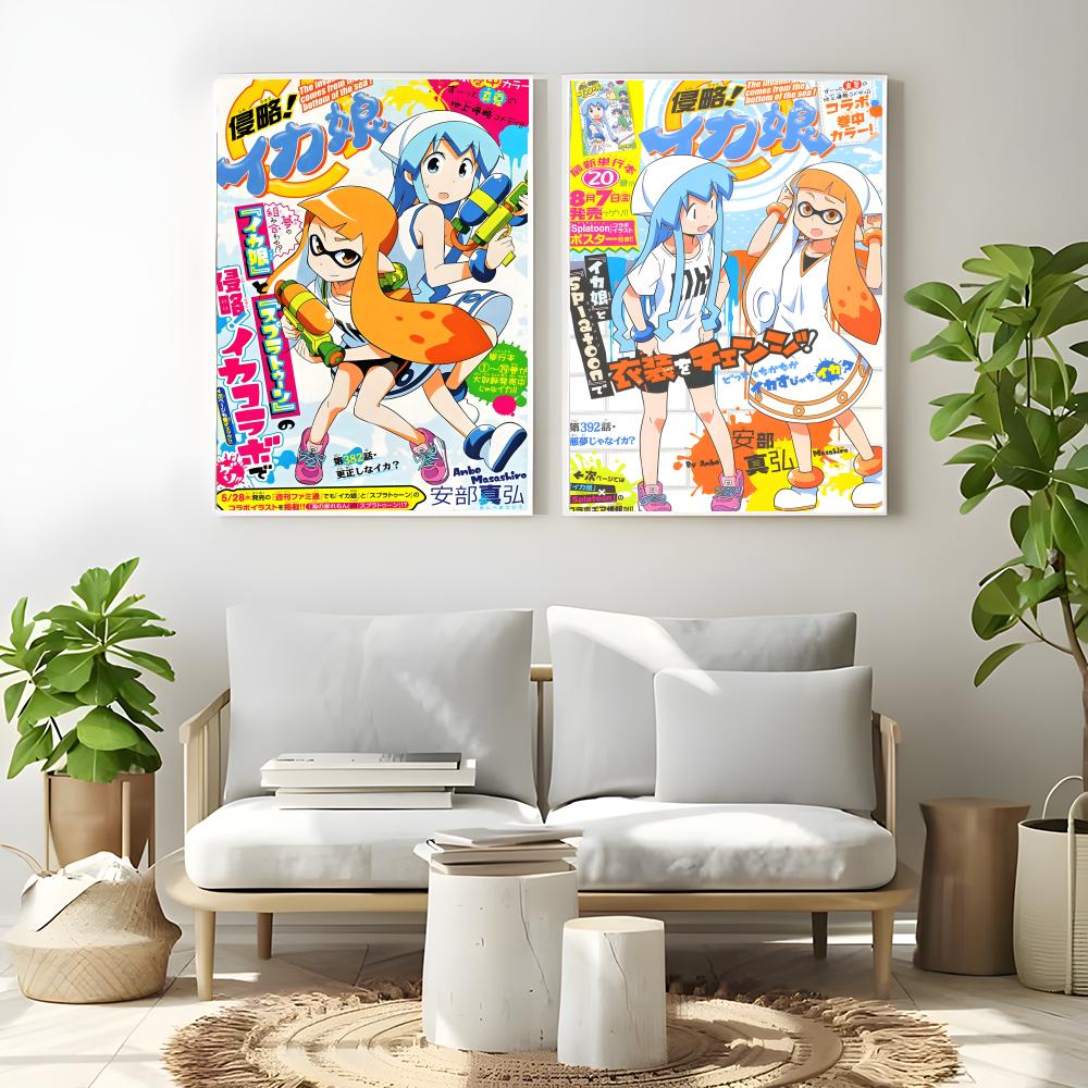 Anime Squid Girl Poster Hochau – Anime Cosplay Wallpaper Bewertung und Preis