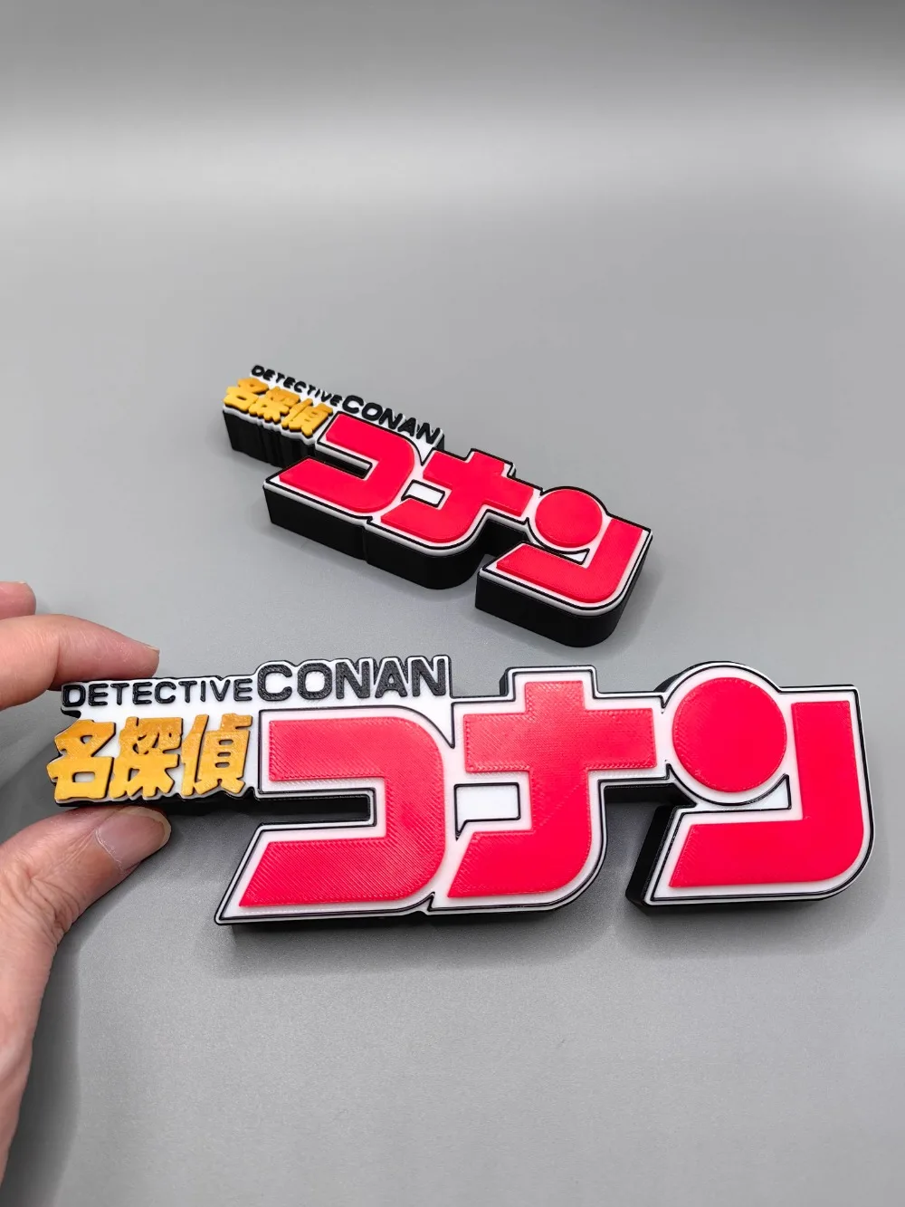 Anime Conan Titel 3D Logo Mode – Anime Cosplay Title Bewertung und Preis