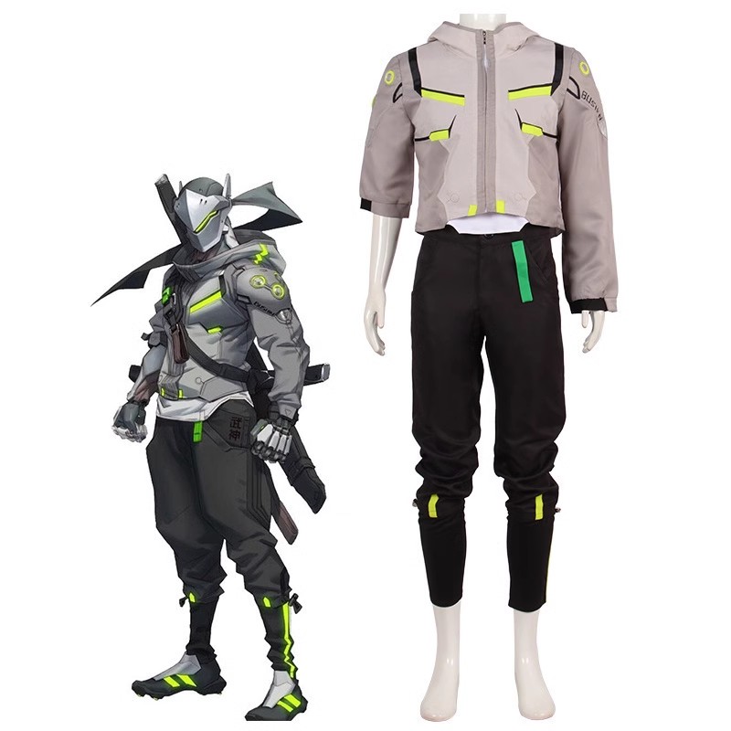 Overwatch Genji Cosplay Kostüm – Anime Cosplay With Mask Bewertung und Preis