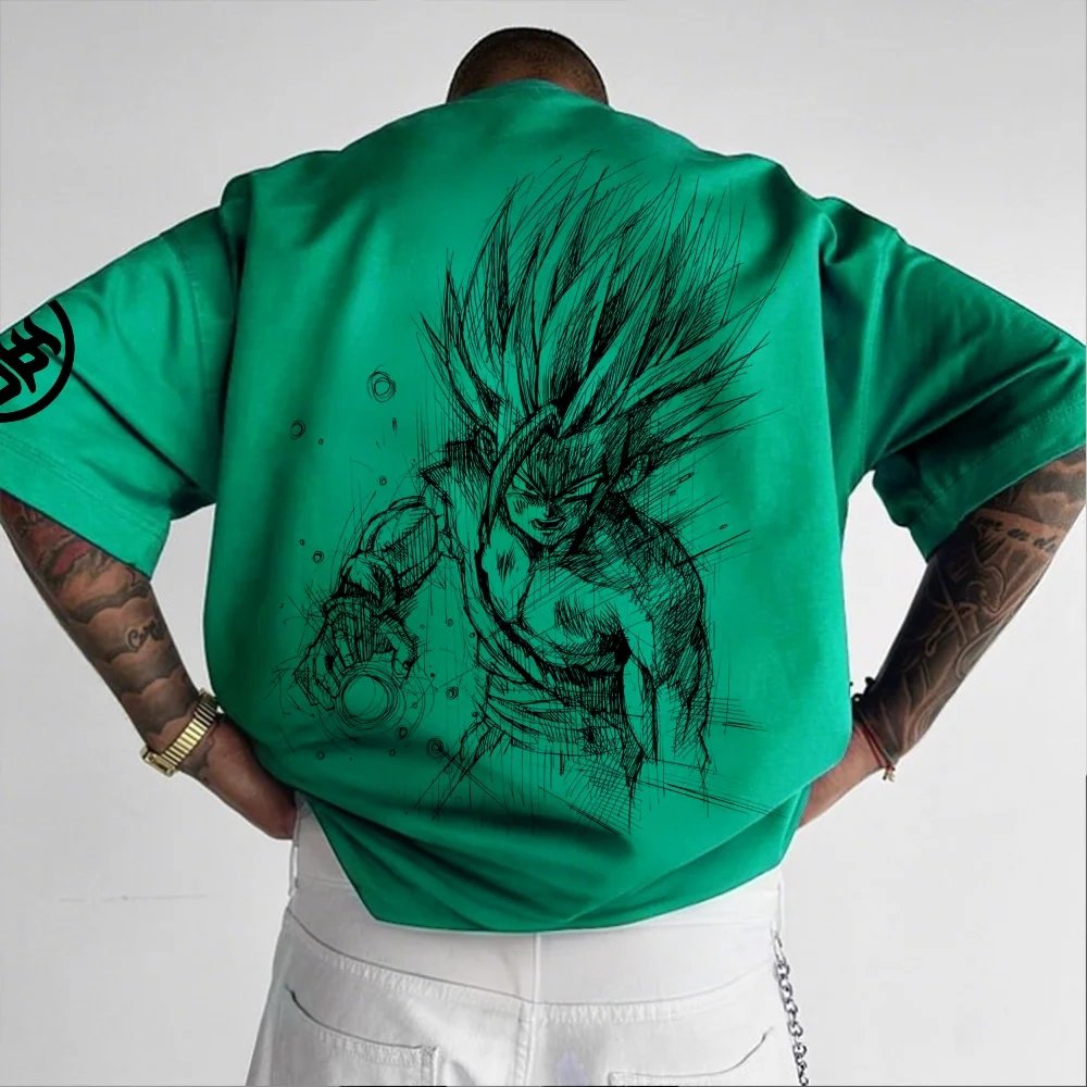 Dragon Ball Animation T-Shirt  – Dragon Ball Saiyan Armor Bewertung und Preis