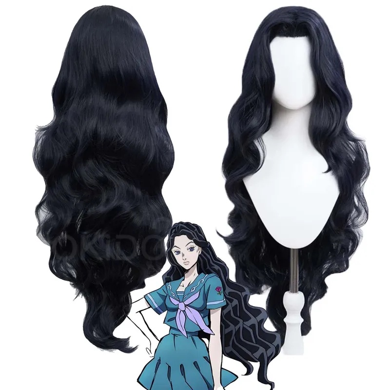 Le Cool Damen JoJo's Bizarre C – Anime Cosplay Long Black Hair Bewertung und Preis