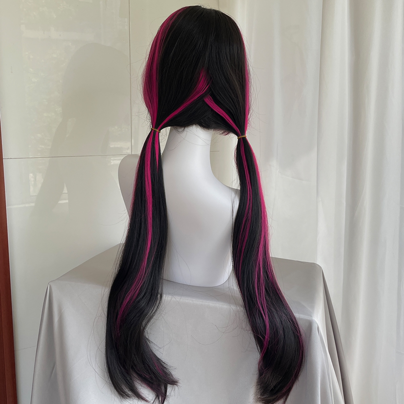 Hochwertige Film-Draculaura Co – Anime Cosplay Long Black Hair Bewertung und Preis